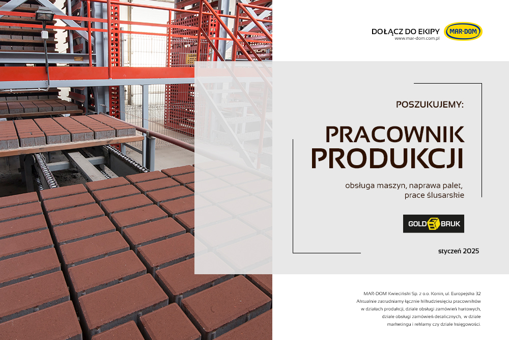 Praca Konin - Pracownik produkcji